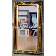 Large Decorative Antique Bevelled Full Length Wall Mirror